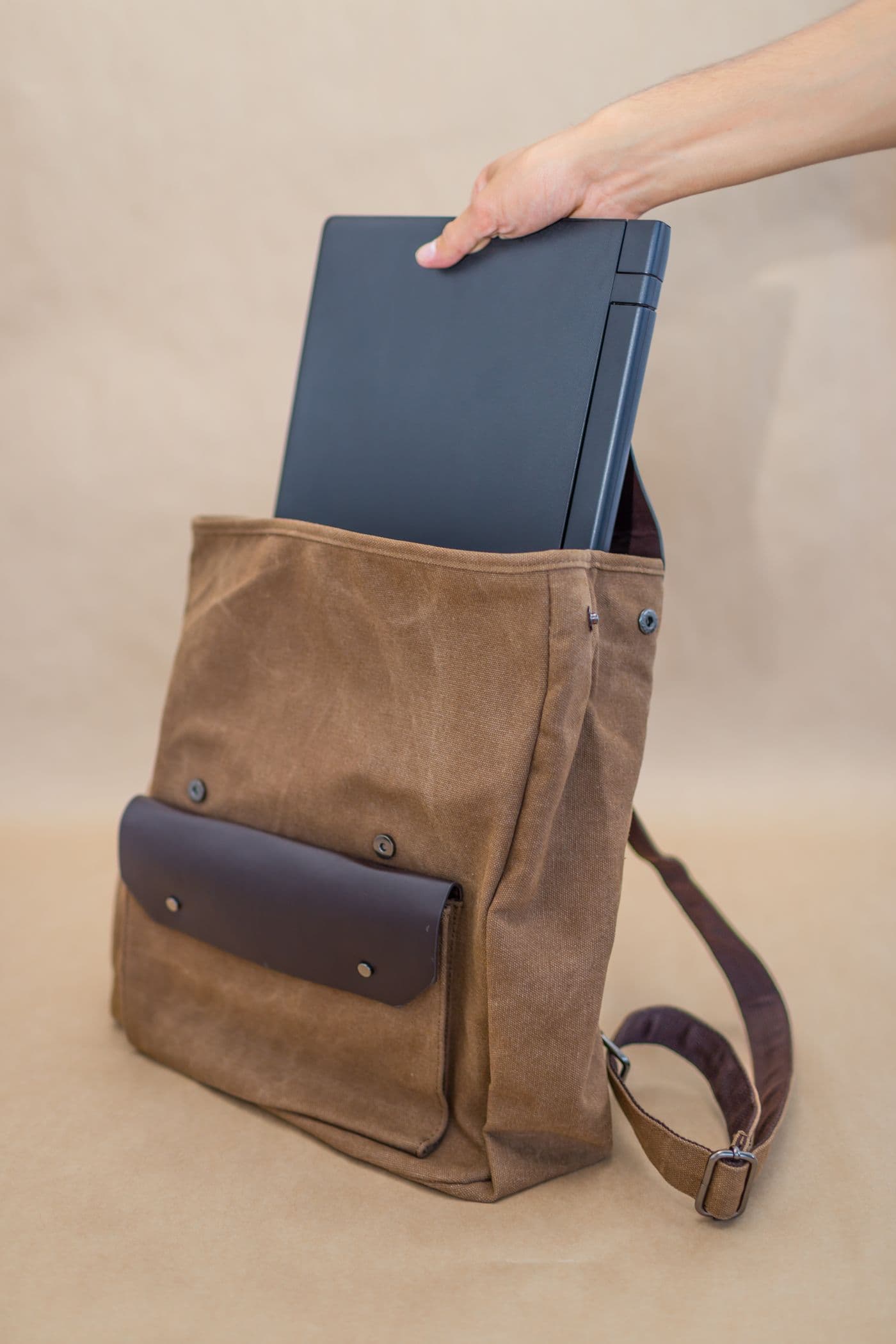Tas Laptop Canvas